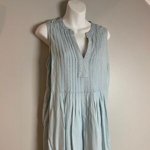 Old Navy Light Denim Color Ribbed Top Sundress